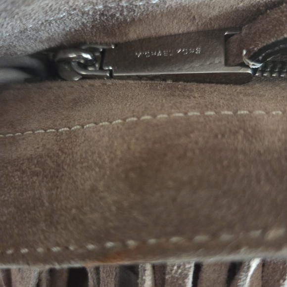 Michael Kors Fringe Suede Shoulder Bag - Picture 6 of 15